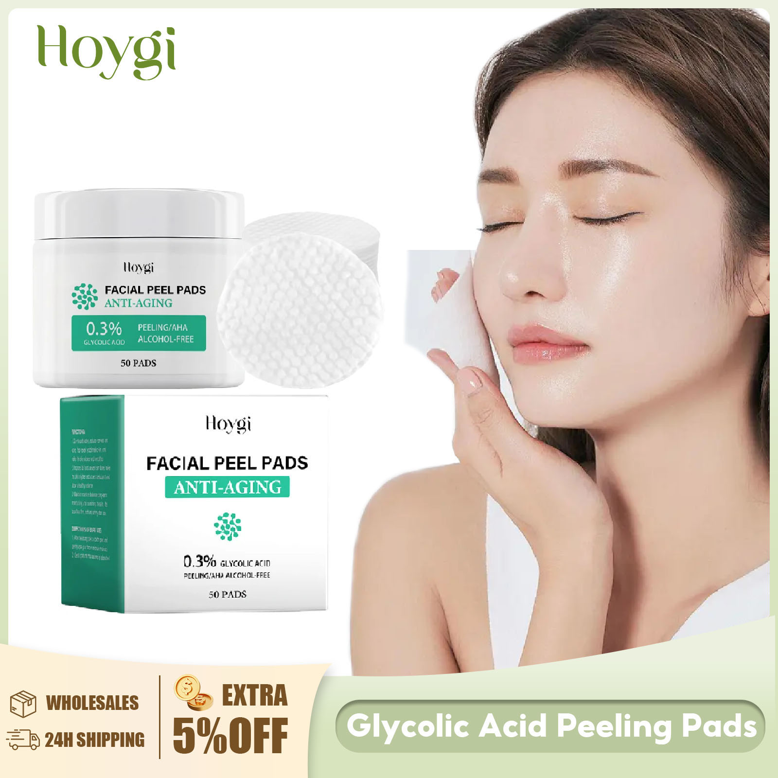 Salicylic Acid Blackhead Remover - Bantalan katun asam salisilat penghilang komedo
