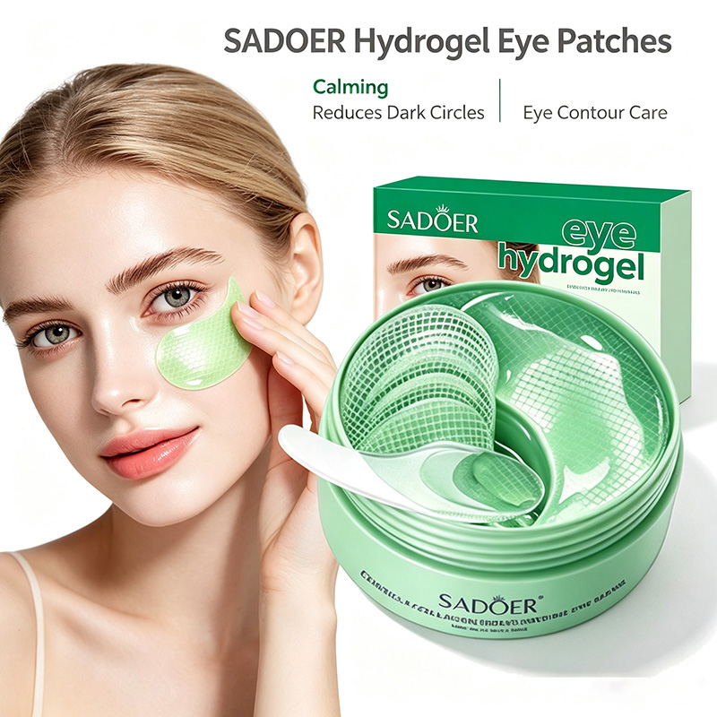 Collagen Under Eye Patches - 60 buah Plester Mata Kolagen Centella