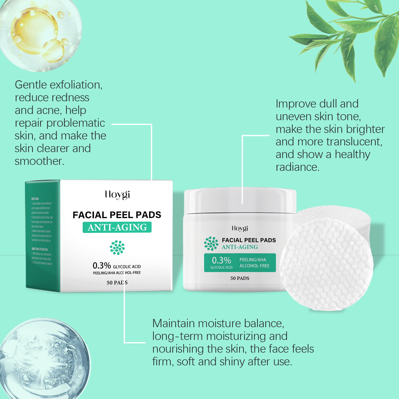 Bantalan katun asam salisilat  - Salicylic Acid Blackhead Remover ulasan dan harga