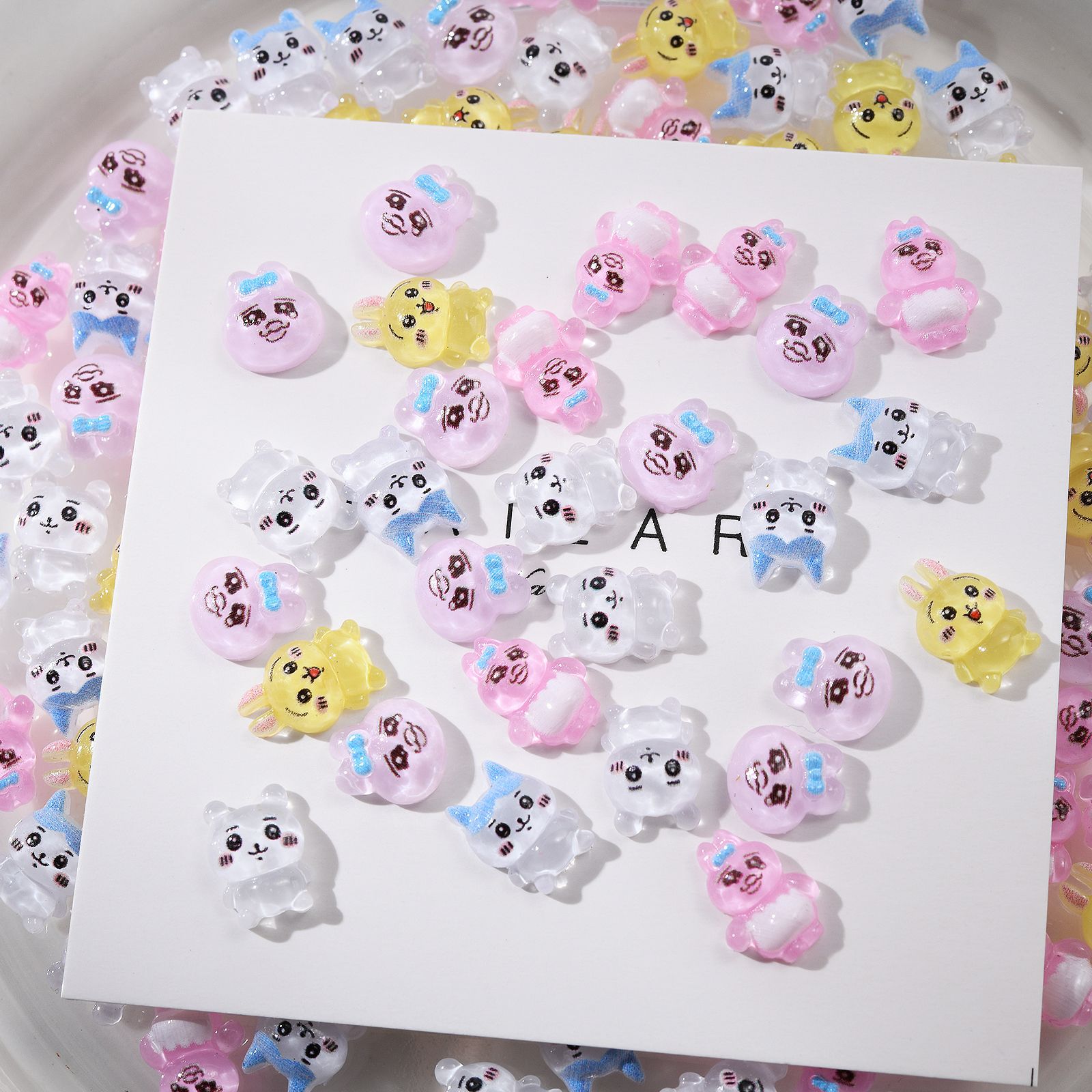 100 buah aksesori seni kuku be - Nail Art ulasan dan harga