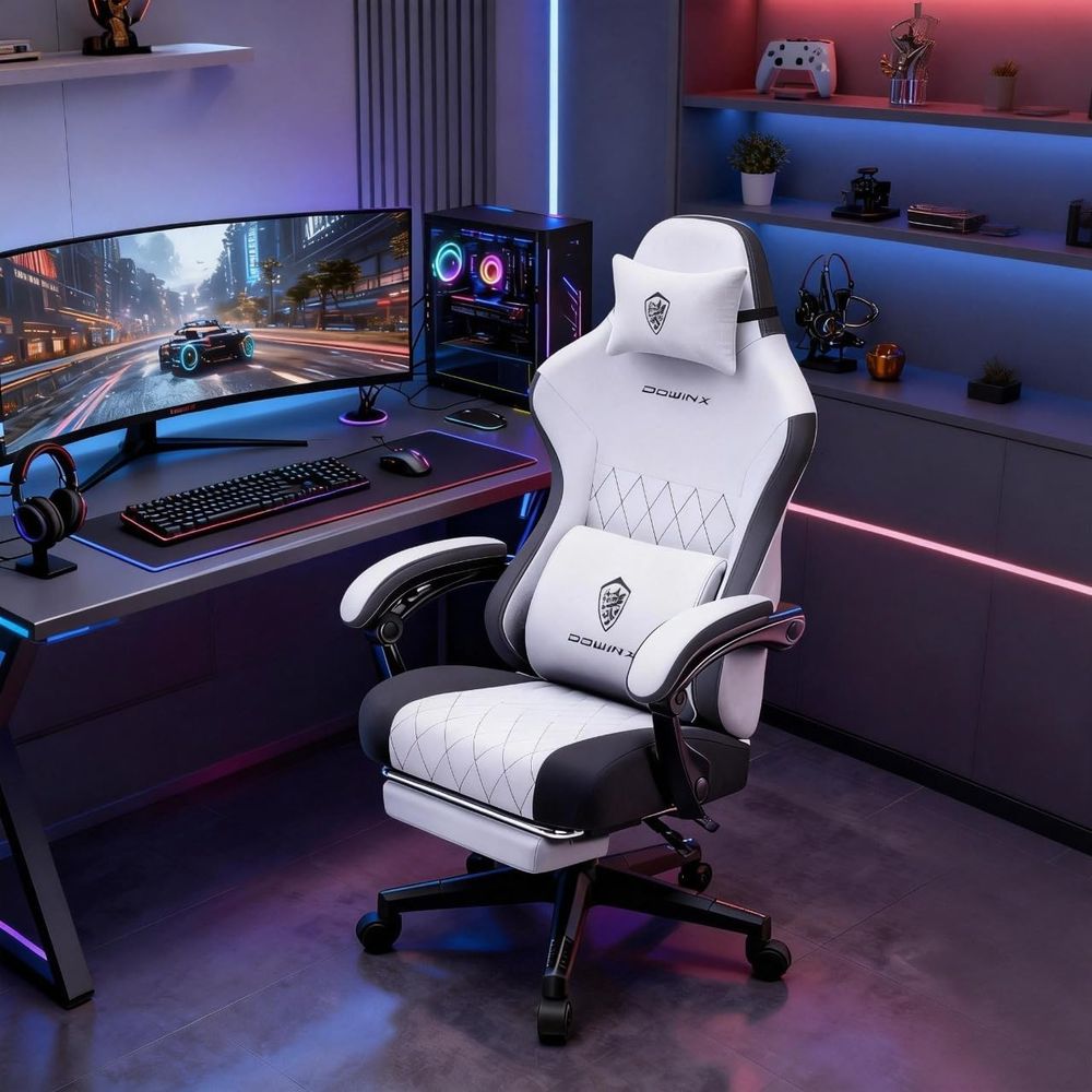 Kursi Gaming dengan Bantalan P - Massage ulasan dan harga