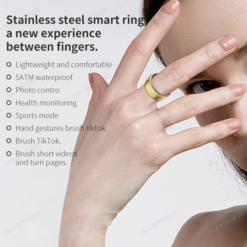 Cincin Pintar Stainless Steel  - Health Monitors ulasan dan harga